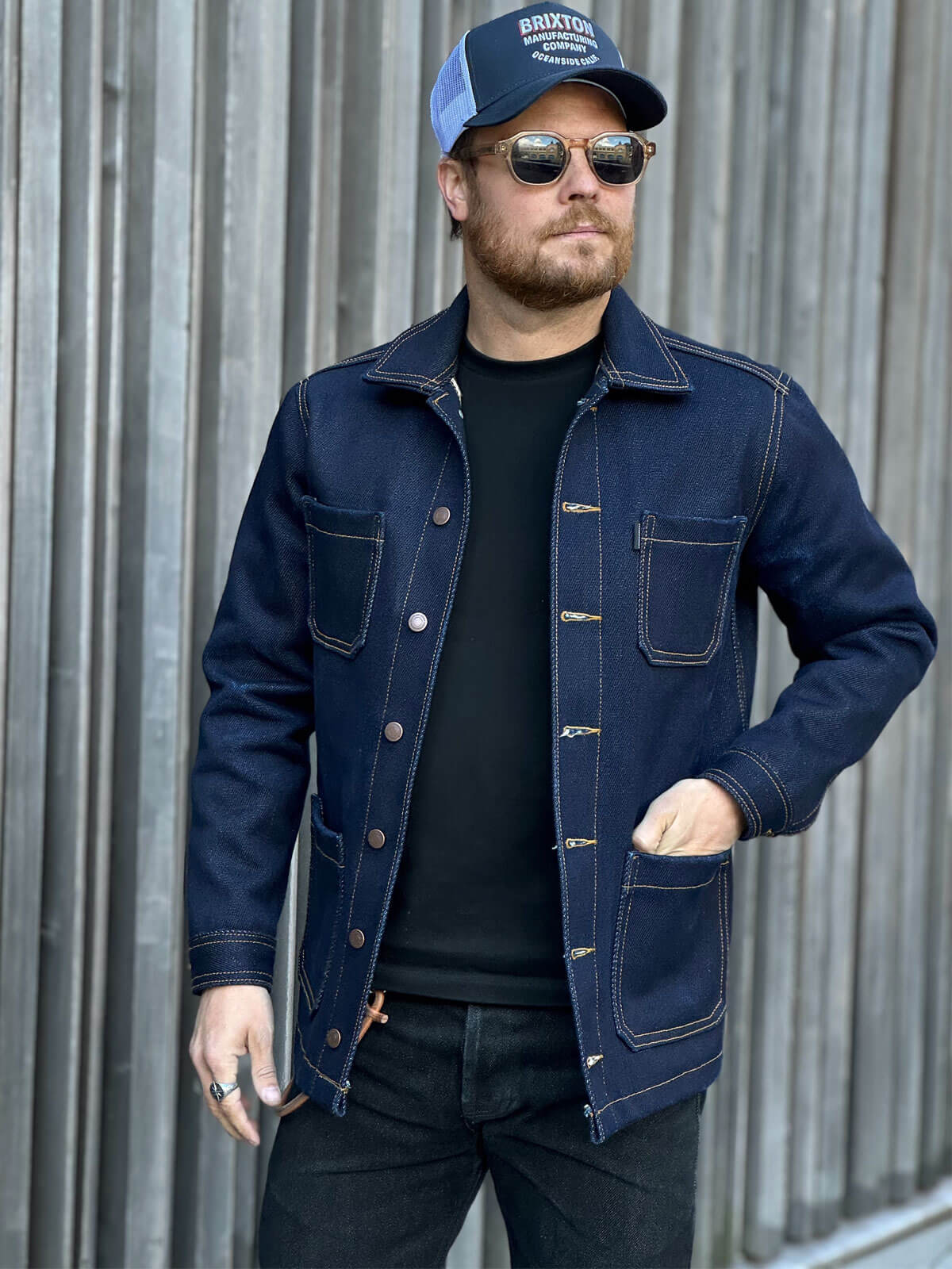 33oz Indigo Selvedge Denim 