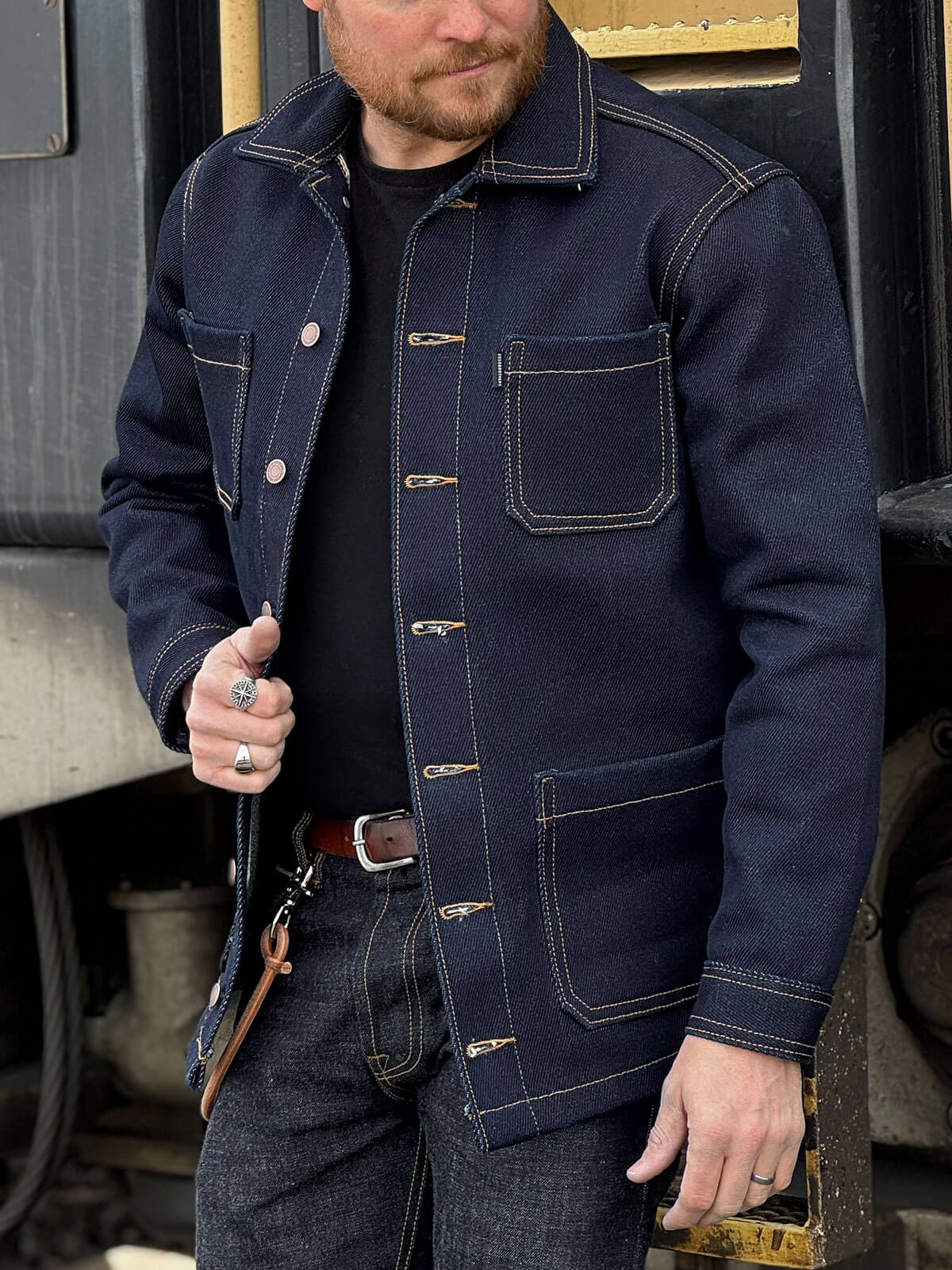 33oz Indigo Selvedge Denim 