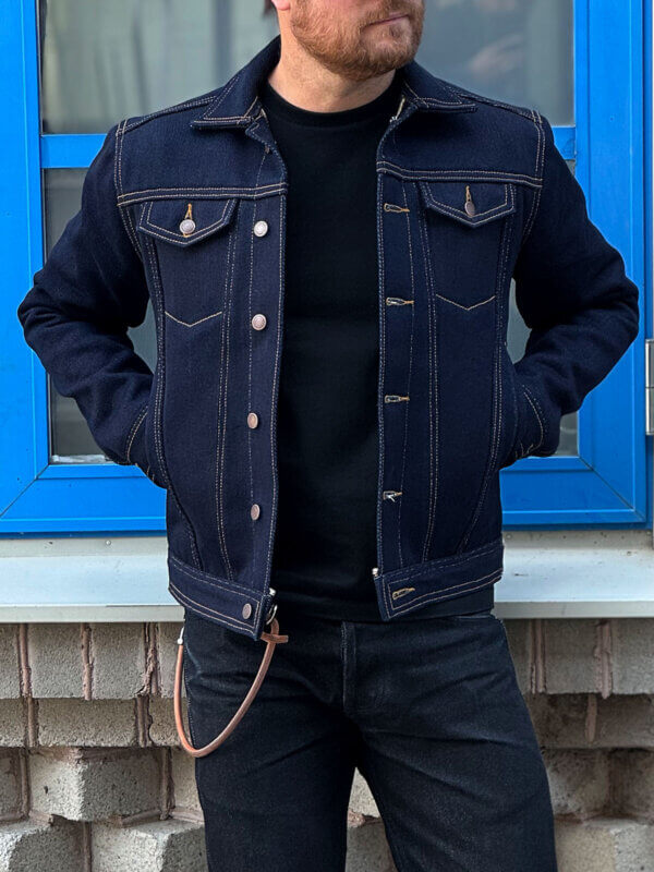 33oz Indigo Selvedge Denim "TBOA" Jacket