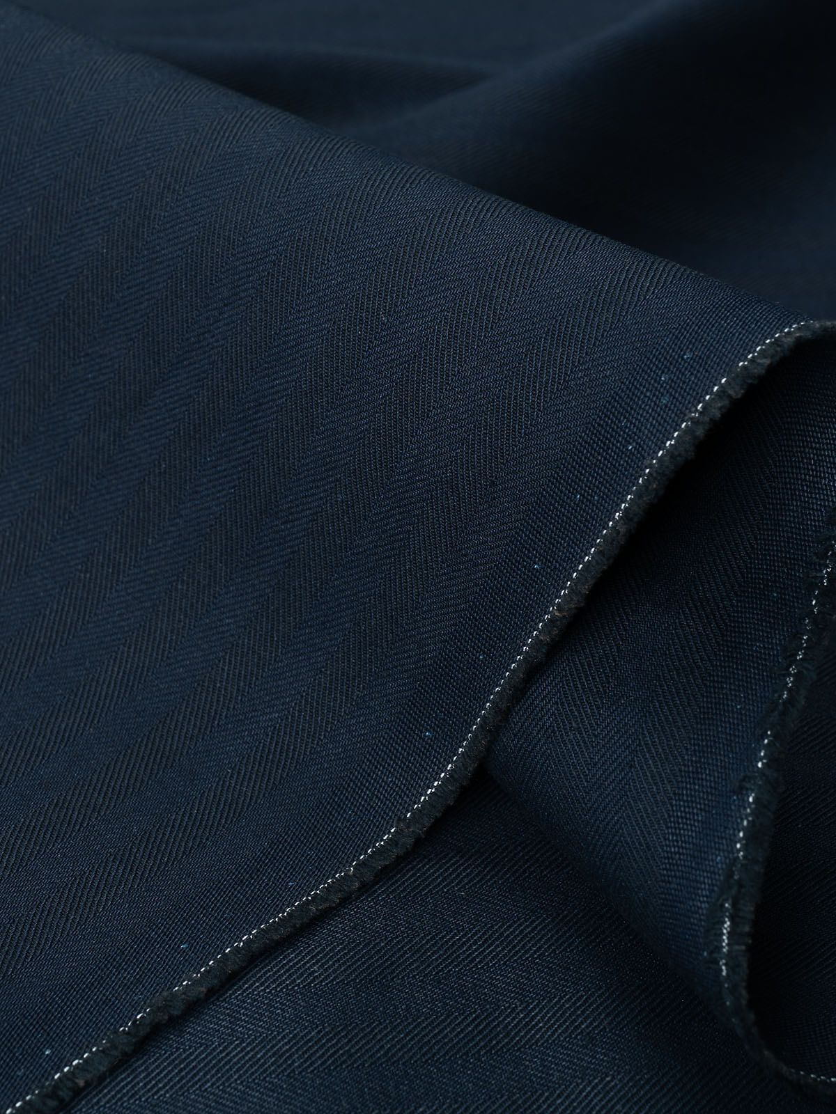 Indigo X black Herringbone - 11.5oz
